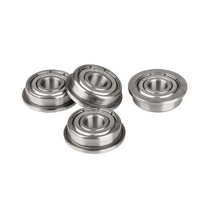 高精度轴承钢法兰轴承F63800ZZ DDL-1910ZZ 挡边轴承 10*19*7mm