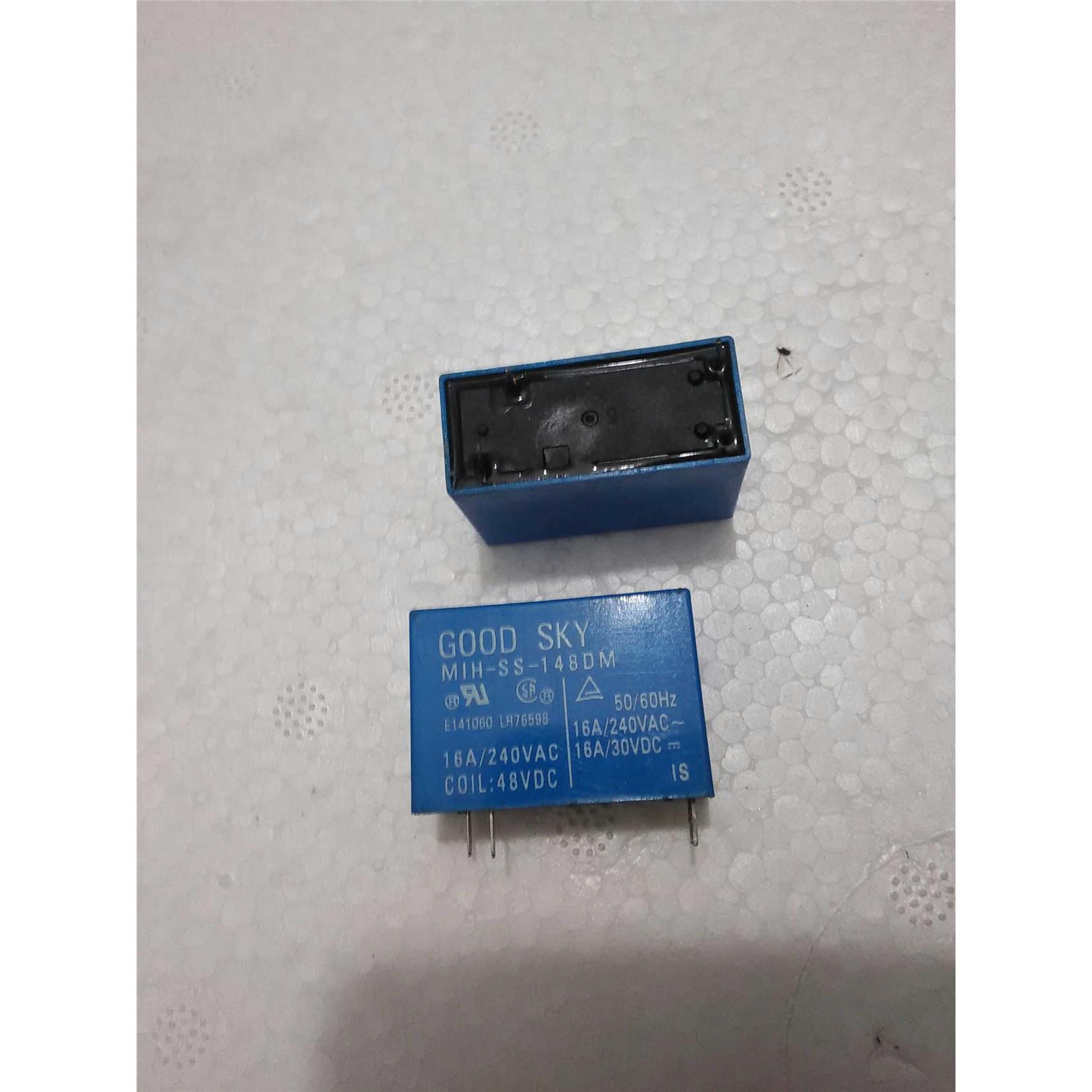 MIH-SS-148DM 48VDC正品原装GOOD SKY继电器,4脚16A-240VAC