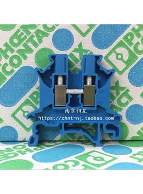 菲尼克斯导轨式组合式接线端子排UK-2.5B BU 蓝 3001048