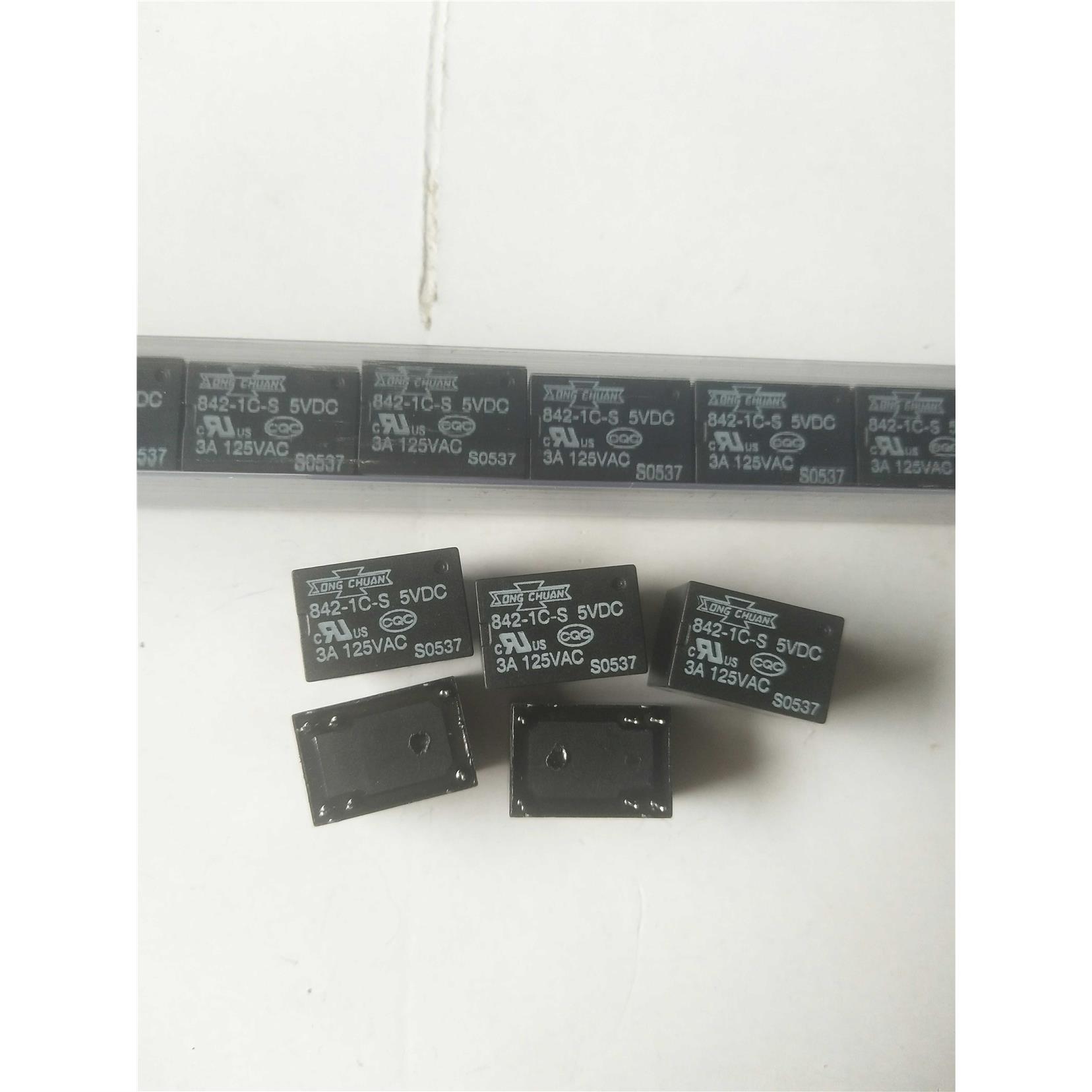 842-1C-S 5VDC正品全新松川继电器，可替代842-1C-C-5VDC