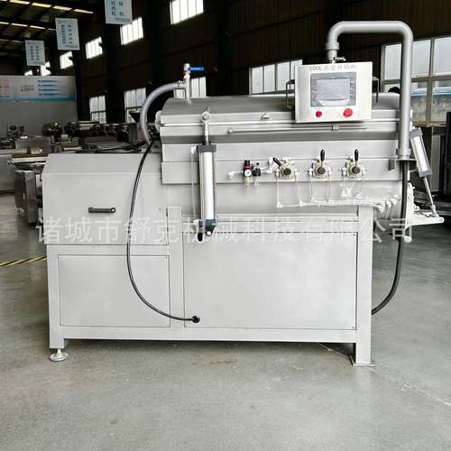 500型香肠馅料全自动搅拌机变频真空拌馅狮子头丸子馅料绞拌机