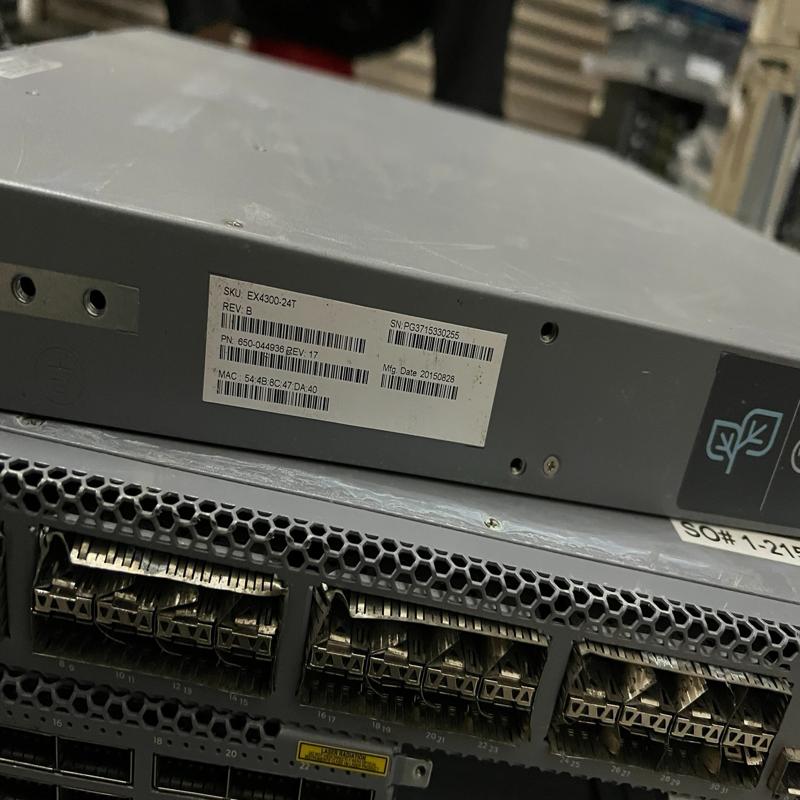 议价Juinper瞻博+EX4300-24T+24千兆电口+