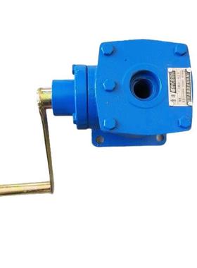 侧摇启闭机手动启闭机闸门QLB侧摇螺杆式启闭机水利铸铁启闭机