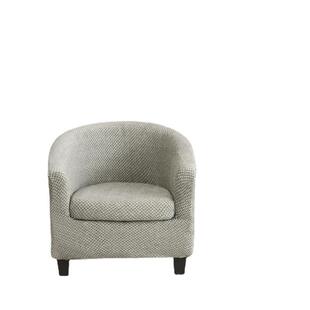 网吧咖啡厅酒店客房四季通用小型半圆沙发套罩沙发椅套单人沙发套