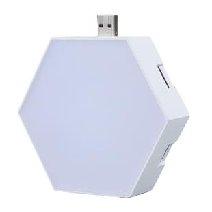 遥控拼接灯智能壁灯幻彩灯量子灯房间氛围灯七彩变色六角灯奇光灯