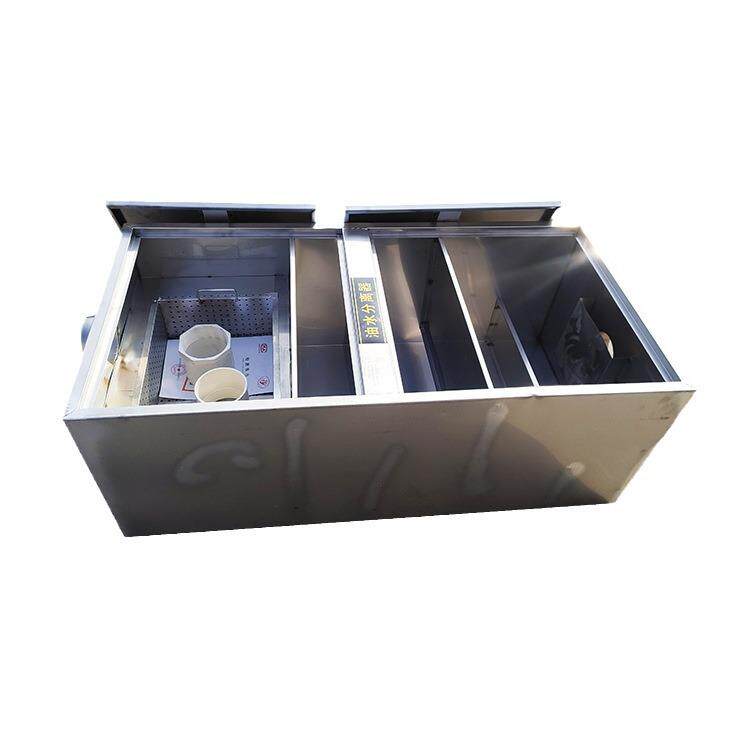 油水分离机隔油池除油机厨房垃圾废水隔油除渣一体化处理设备高效