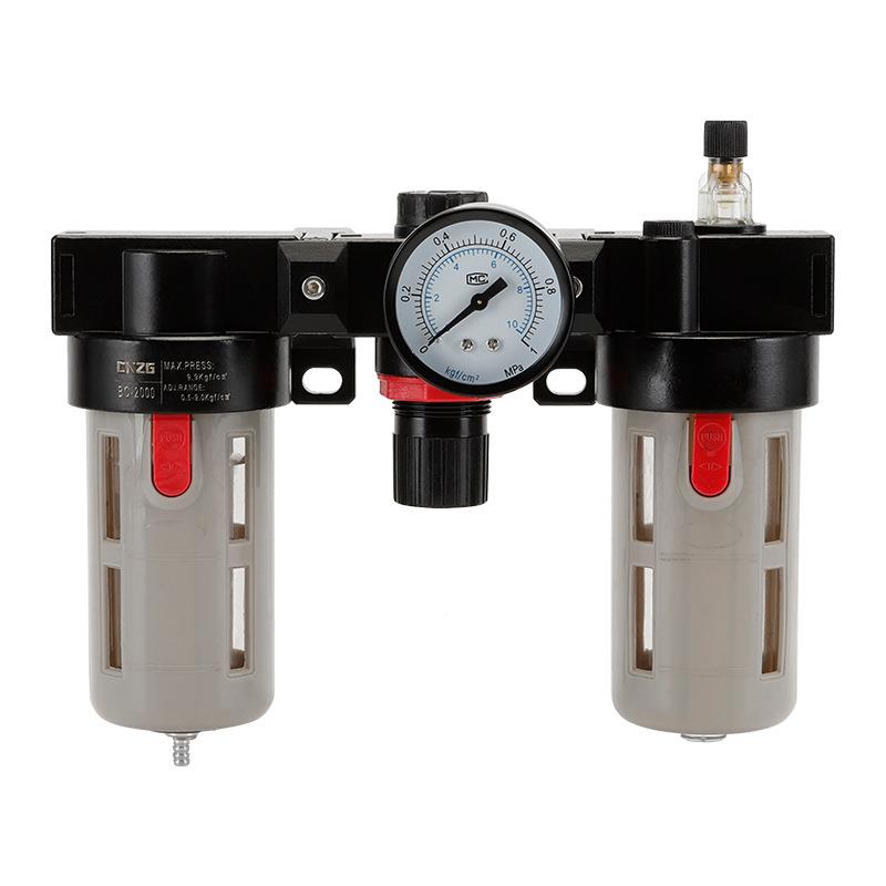 型B离FC-200油水分器联二件BFR-2000过滤器0调压阀气动减压