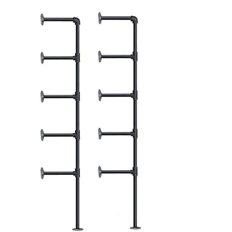 工业风复古铁管架壁挂开放式书架厨房浴室用铁管架客厅,商业/办公家具,千层架,淘宝优惠券,粉丝福利购,淘宝优惠卷