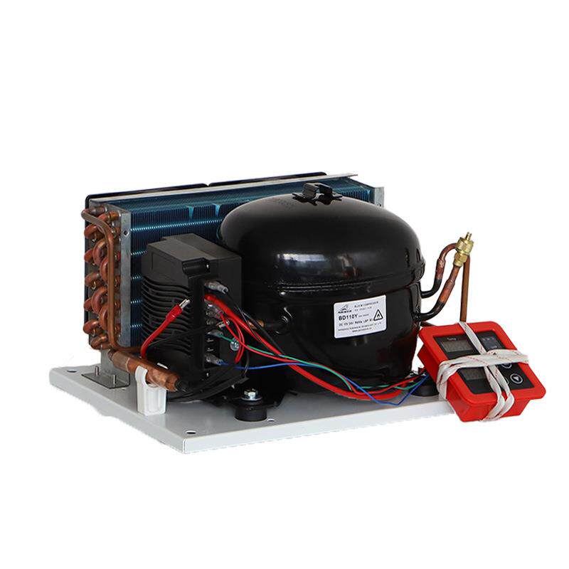 BD110YC-R600a-12V24VDC压缩机冷凝机组制冷机组风冷冰箱冷柜机组