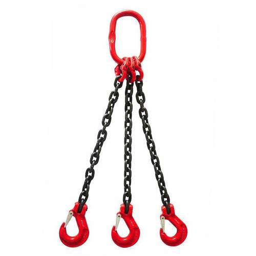 G80锰钢链条索具起重吊装成套索具单双四腿四肢组合链条索具