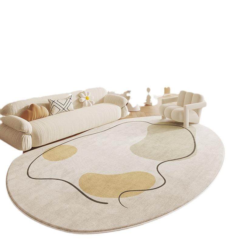 异形地毯客厅不规则轻奢高级耐脏易打理卧室奶油风ins沙发茶几垫,居家布艺,地毯,淘宝优惠券,粉丝福利购,淘宝优惠卷