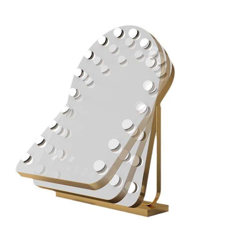 拱门led化妆镜台式桌面灯泡补光大号旋转充电美容美妆梳妆镜子,住宅家具,化妆镜,淘宝优惠券,粉丝福利购,淘宝优惠卷