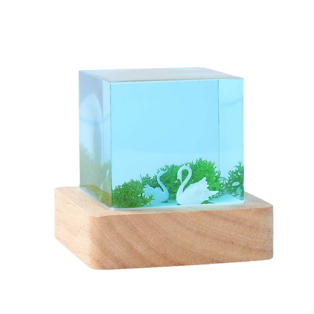 微景观海洋系列手工制作环氧树脂工艺品独特设计小夜灯摆件伴手礼