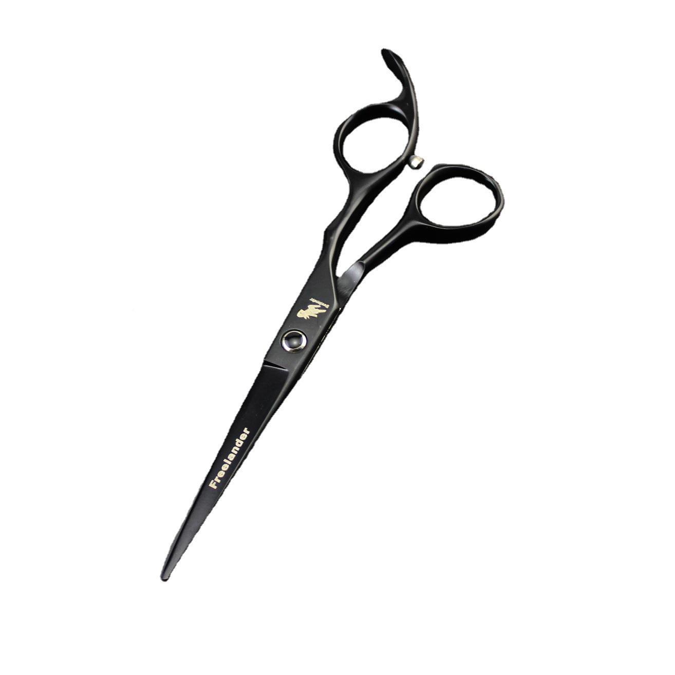 6打.0黑色神行者美发寸剪刀理发剪平剪刘海剪牙剪薄