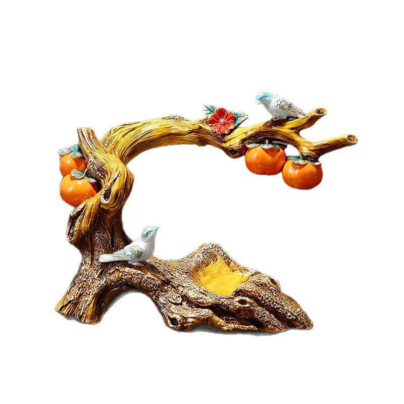 中式创意红酒架摆件轻奢高档客厅家居餐边柜装饰品酒柜收纳架子