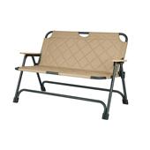 山扉户外露营双人折叠椅野外营地休闲椅铝合金折叠椅子