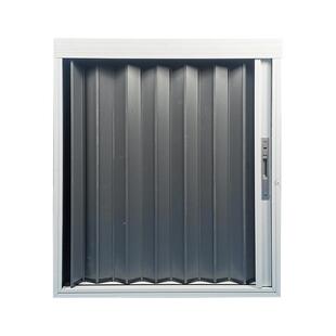 铝合金无轨蜂巢纱门定制折叠推拉式门隐形伸缩防蚊防盗带锁折叠门