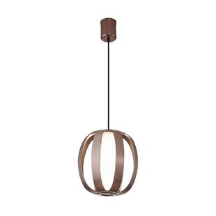 高级感轻奢餐厅铝材led灯笼吊灯创意个性简约现代吧台灯楼梯灯具