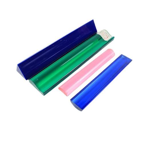 厂家供应有机玻璃异形棒透光彩色亚克力实心方条实用亚克力半圆棒