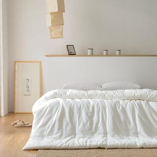 日本明治西川全棉被芯纯棉学生宿舍被子夏被单双人冬被春秋被