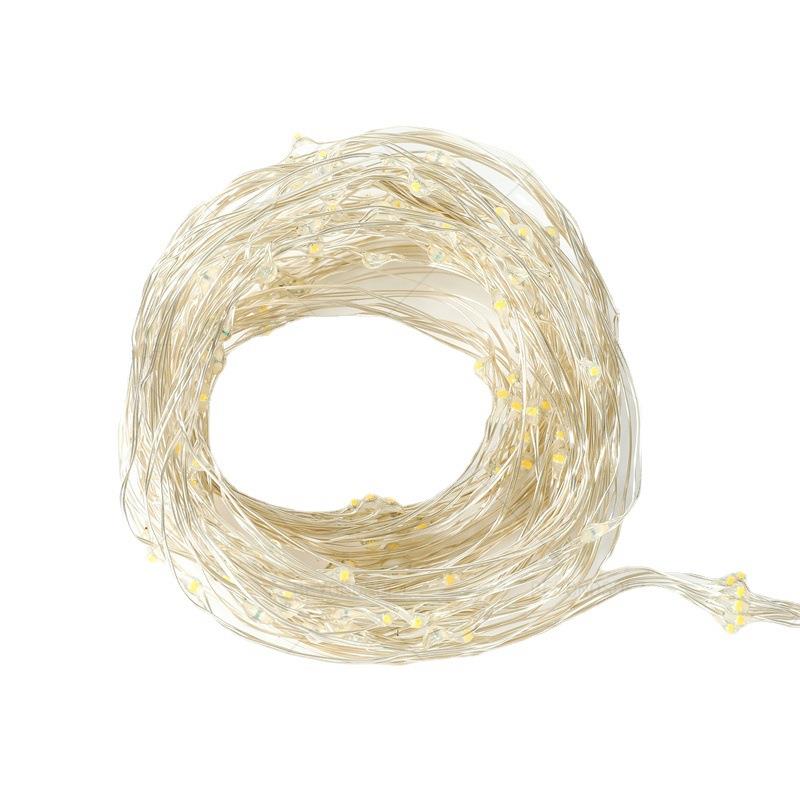 厂家发铜线灯串灯太阳能低皮线灯24v压露户外庭院DLV营防批水装饰