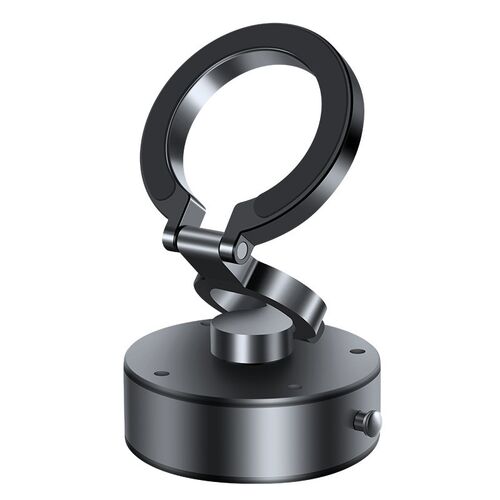 电动真空吸附磁吸车载手机支架汽车导航多功能吸盘手机架2024新款