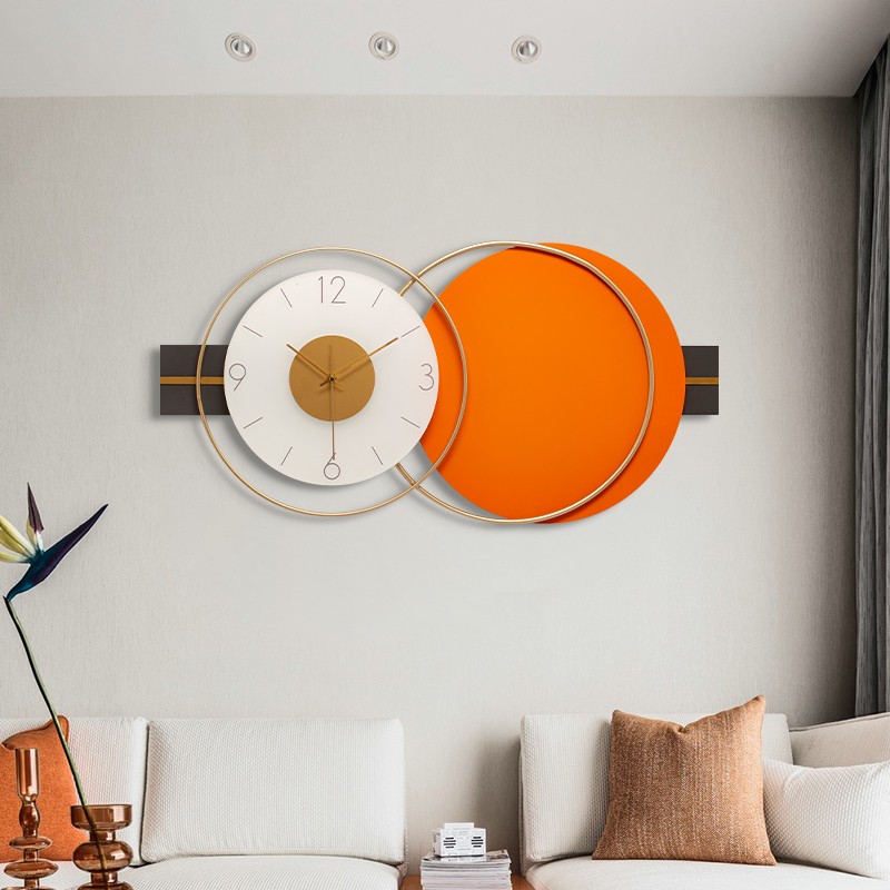 家用艺术欧式钟表创意个性客厅挂钟现代简约装饰挂表时尚大气时钟