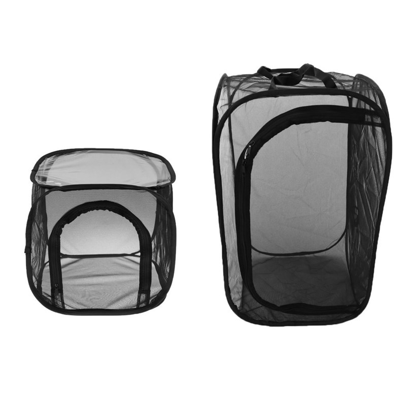 新品Butterfly Habitat Cage Insect Net Mesh Terrarium Pet Cag