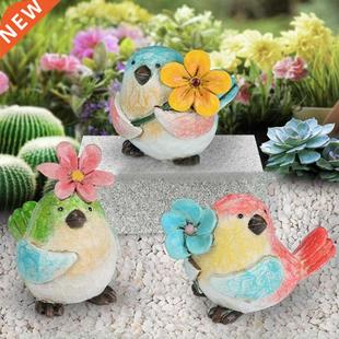 Resin Statue Artistic Landscape Micro Handicraft 新品 Bird