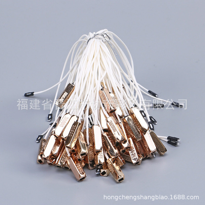 厂家直发现货吊绳 通用单插吊粒手穿绳 电镀头吊粒加工定制辅料