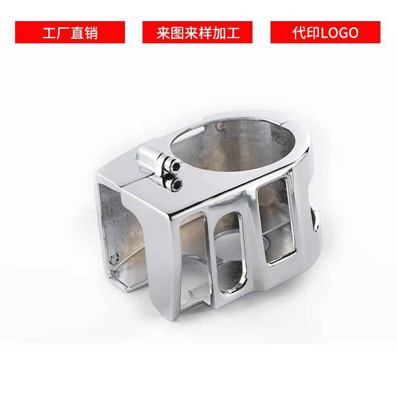 简约车把开关盖外壳装饰盖铝合金车把开关保护盖耐用车把装饰盖