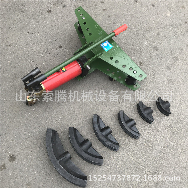 国标钢管煨弯机手动液压弯管机SWG-2A4分-2寸弯管机模具