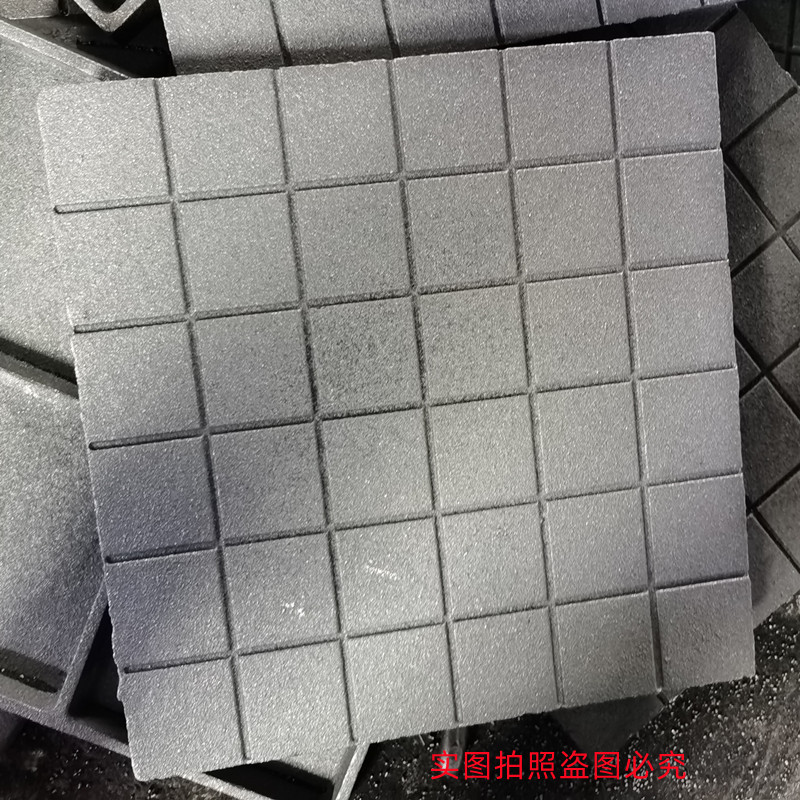 车间铸铁地板铸铁地砖凹纹防滑底面带筋厂家工期短包邮