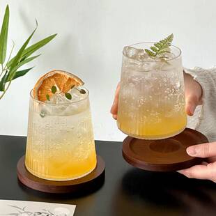 日式高颜值酒杯玻璃杯咖啡杯微醺调酒杯鸡酒杯冷饮杯子创意水杯