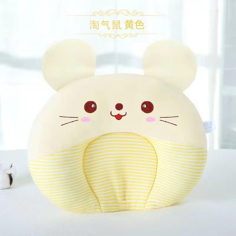 婴儿枕头彩棉可爱透气定型