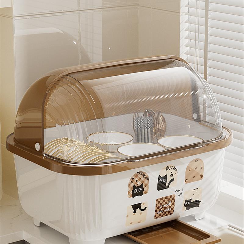 装碗筷收纳箱家用厨房碗架