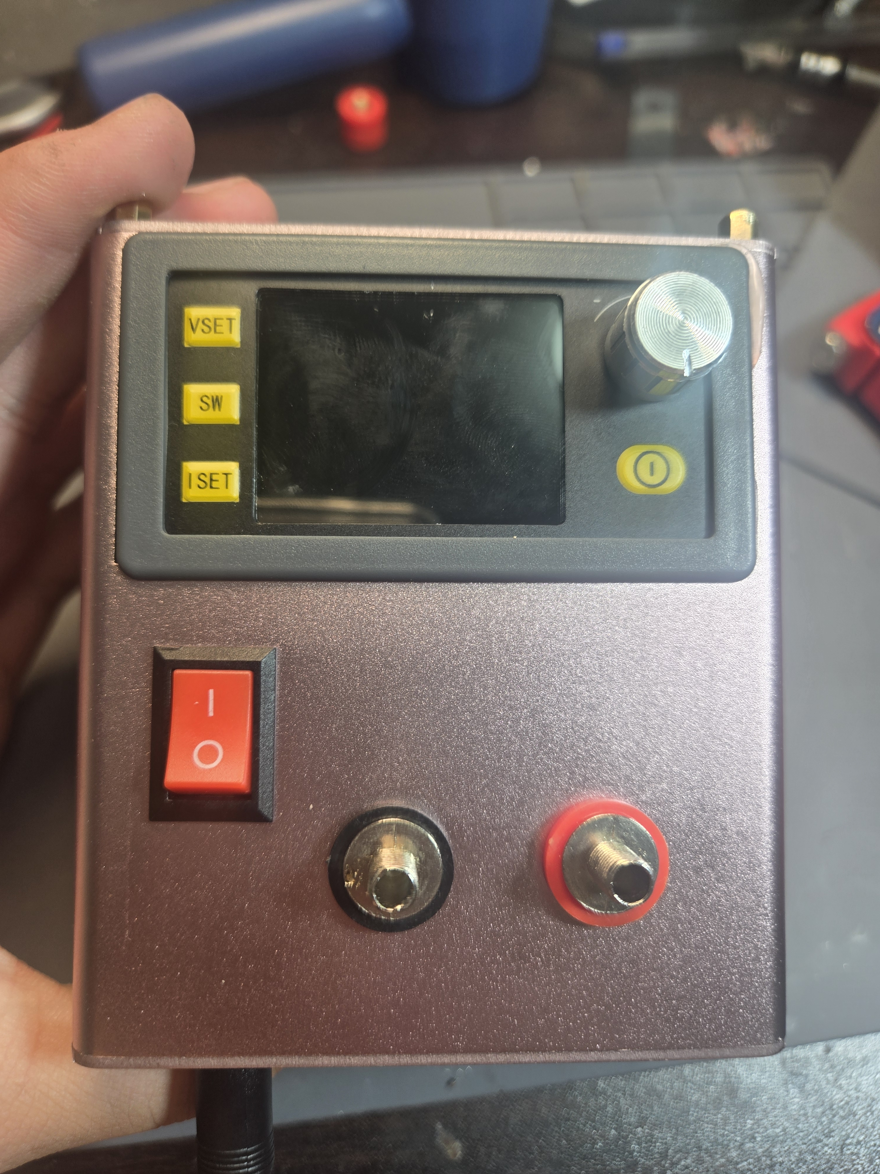 全新数显液晶可调电源36V，6Amax。送输入线输出线 包邮玫瑰金色