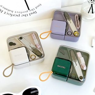 便携式 针线盒家用高质量实用高档针线包迷你套装 缝补缝纫工具宿舍