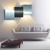 现代简约LED铝材壁灯 组合壁灯客厅卧室床头灯背景灯过道楼梯壁灯