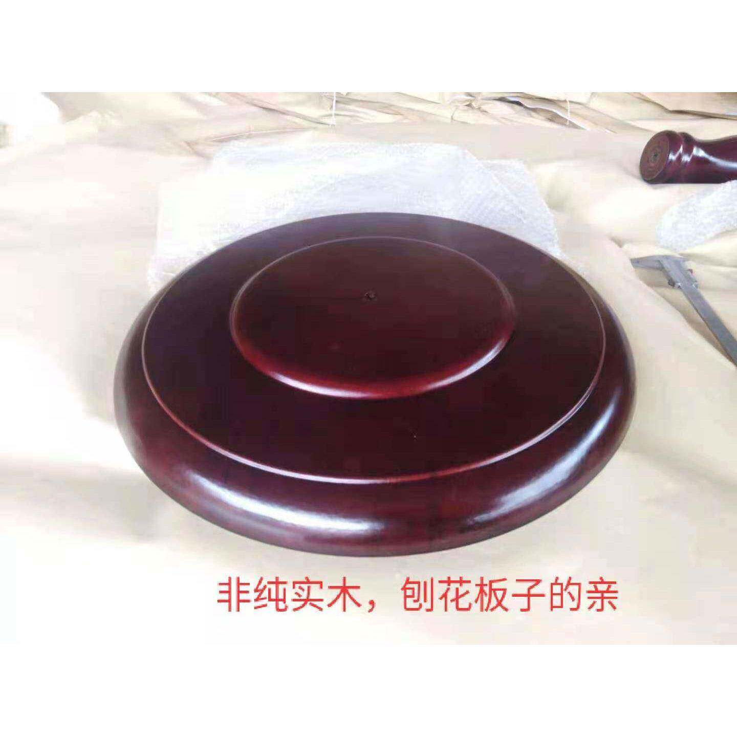 衣帽架子砂石底盘配件木衣架衣服架子水泥塑料圆盘实木大理石底座