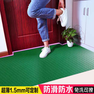 地垫薄超薄家用2mm进门入户门垫塑料脚垫pvc走廊防水塑胶地毯定