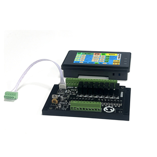 485串口8/多路可编程循环定时时间继电器简易PLC控制器中文可编程