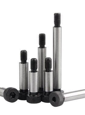 5/16xW1/4-20 英制黑色12.9级塞打螺丝等高螺栓凸肩轴肩限位螺钉