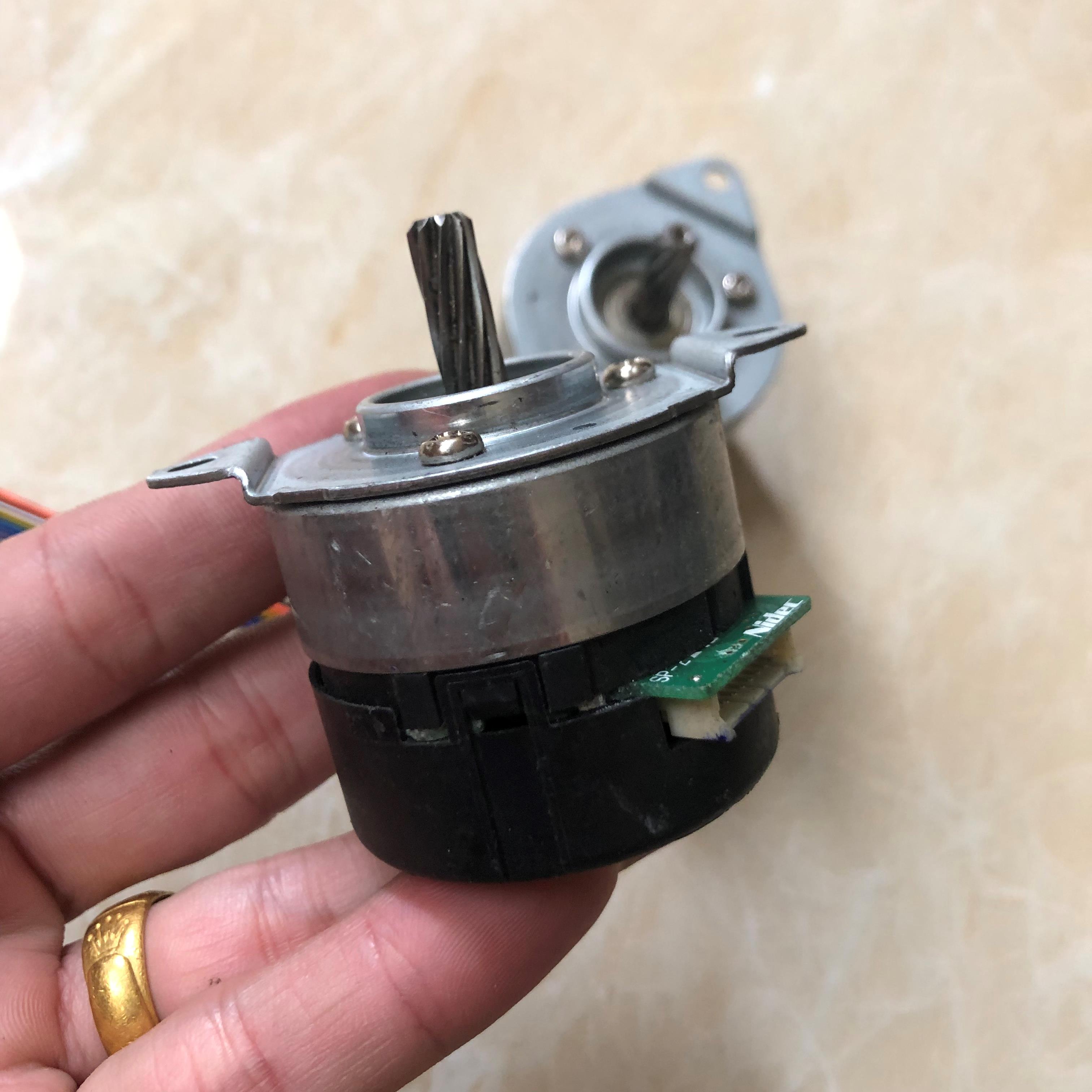Nidec直流无刷伺服电机带编码器PWM调速正反转 12V24V 平衡机器人