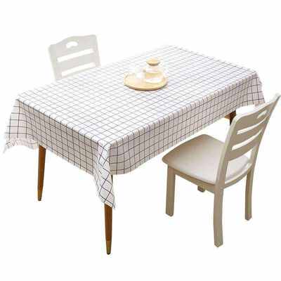 网红&rdquoTable cloth Waterproof PVC table mat tablecloth co