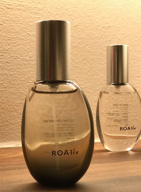 ROA liv香水小样白雾森林黑茶roaliv治愈之阳Soothing Sun试香