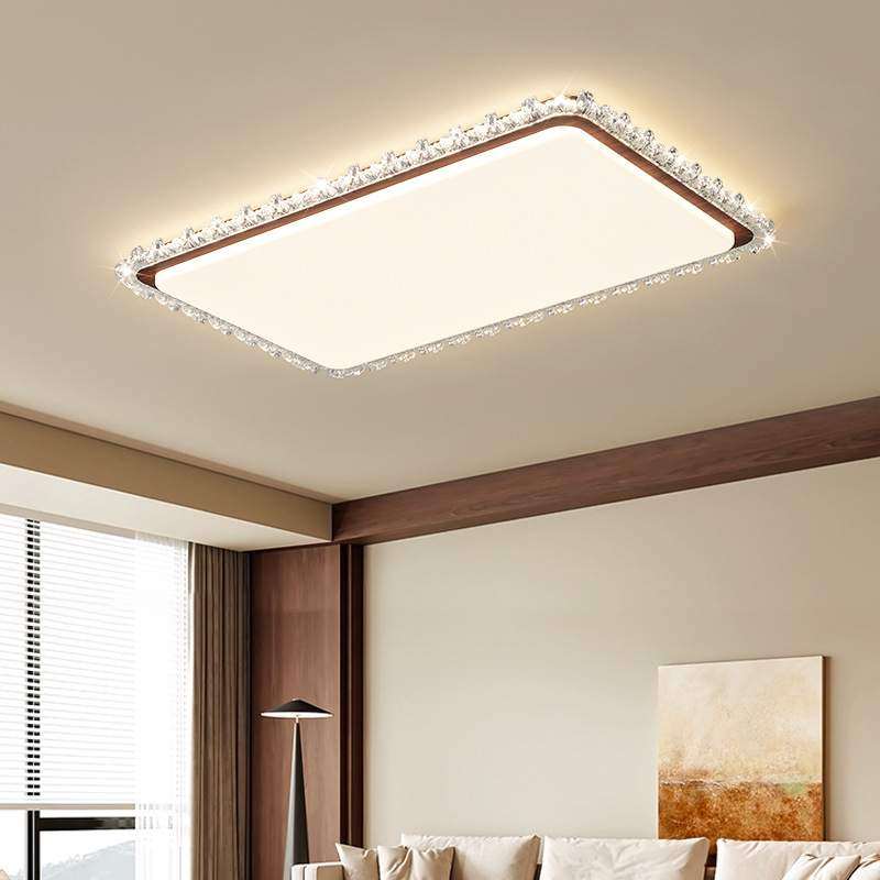 客厅大厅主灯吸顶灯2025新款中古风胡桃木色全屋套餐组合护眼灯具,3C数码配件,USB灯,淘宝优惠券,粉丝福利购,淘宝优惠卷