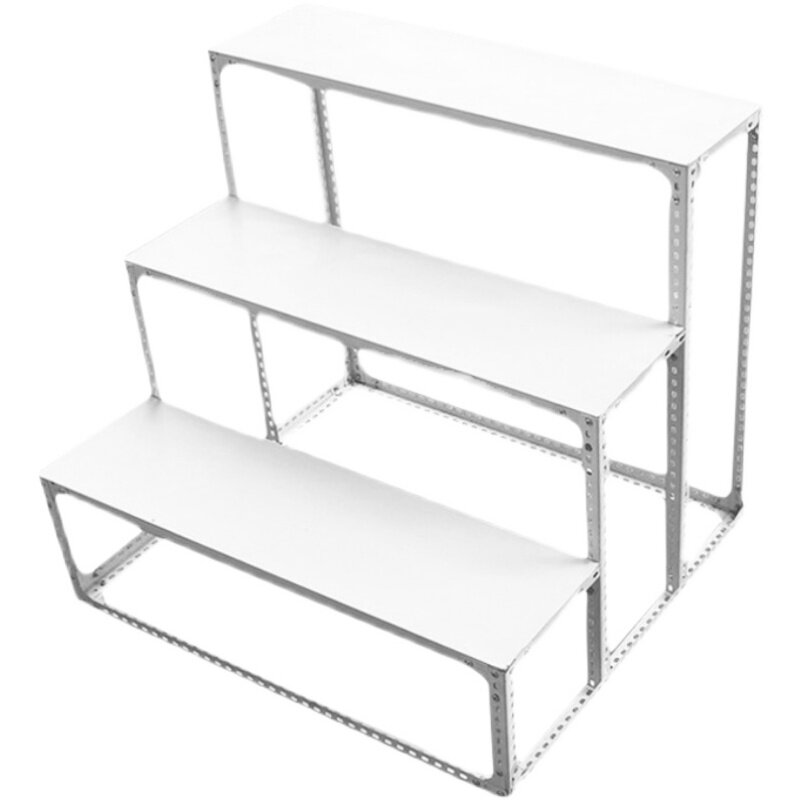 梯形货架台阶式粮油店水果花架月饼D展会商品展示架拆装移动组合