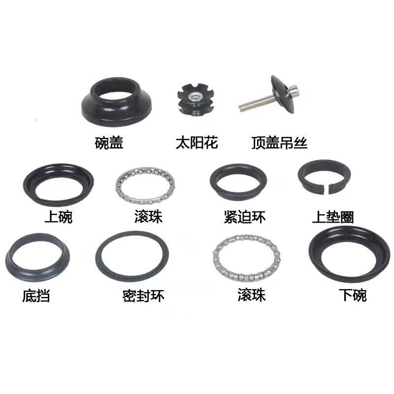 山地自行车减震前叉变速车碟刹器前叉无纹28.6直径避V震前叉子26