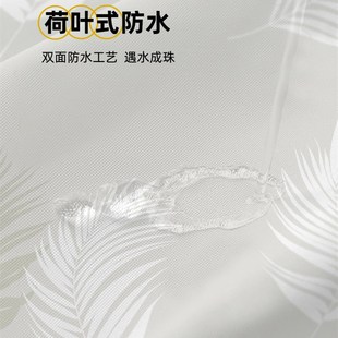 加厚s卫生间淋浴屏风遮挡隔断帘干湿分离浴室窗 ins浴帘防水防霉